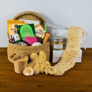 Complete Self Care Hamper with Spa Essentials and Slippers